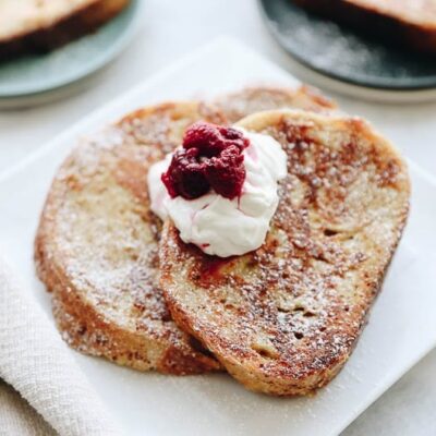 A healthy french toast recipe for your next breakfast or brunch get-together