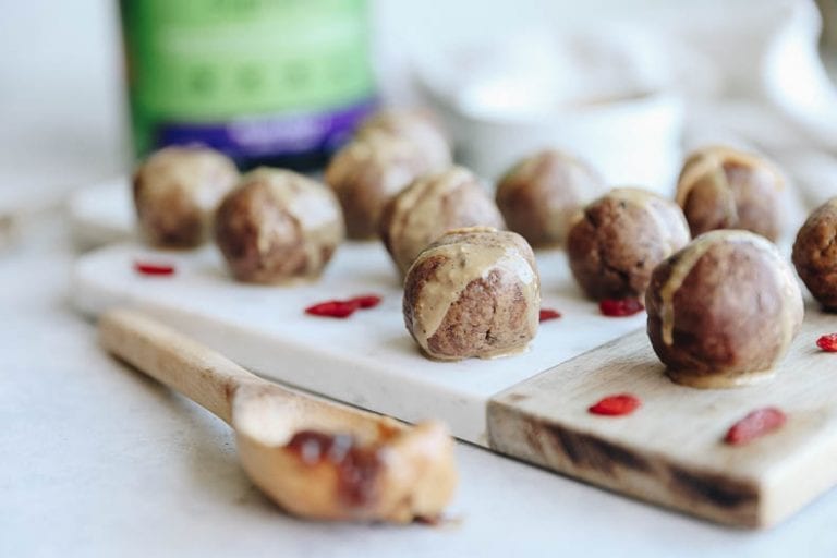 You can have your PB&J and eat it too with these PB&J Superfood Energy Balls. Packed full of nutrition and nature-based superfoods, you will love these quick and easy bites on the go.