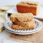 A sweet and savory snack or side, this Sweet Potato Cornbread will easily become a staple this holiday season. This fall dish has the earthiness of cornmeal mixed with the sweetness of sweet potato for a moist and delicious loaf. #sweetpotato #cornbread #healthy